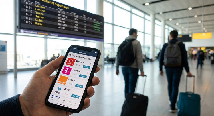 Quel forfait mobile choisir pour voyager à l’étranger ?